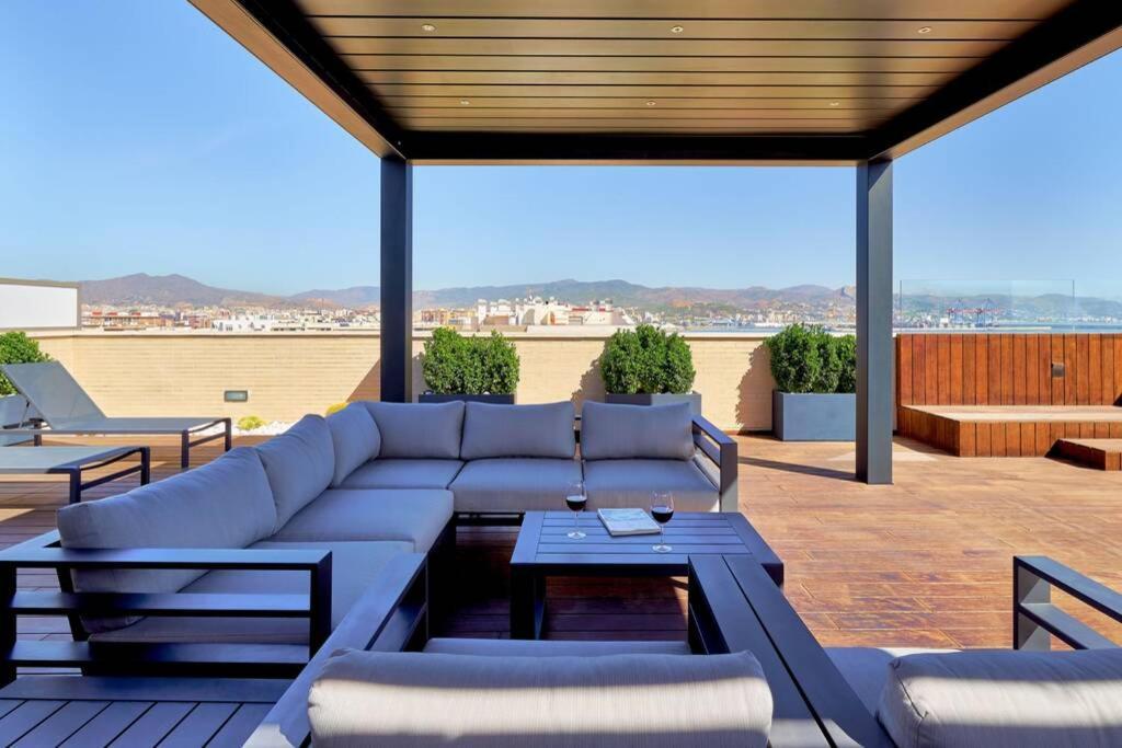D&R Penthouse On The Beach Appartement Málaga Buitenkant foto